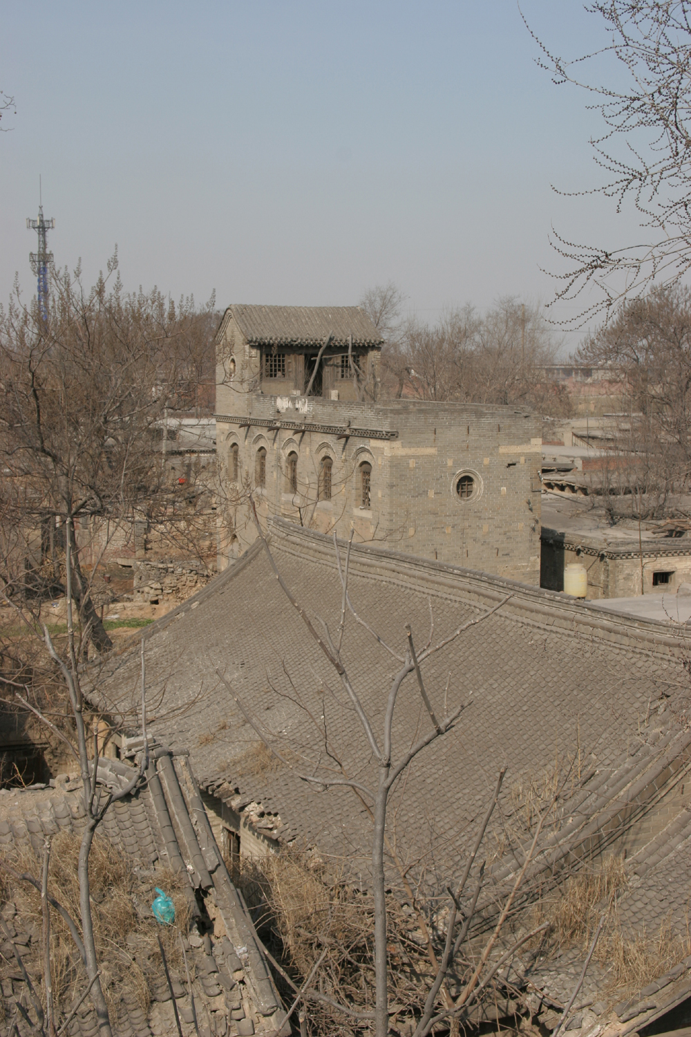 俯瞰吴家大院