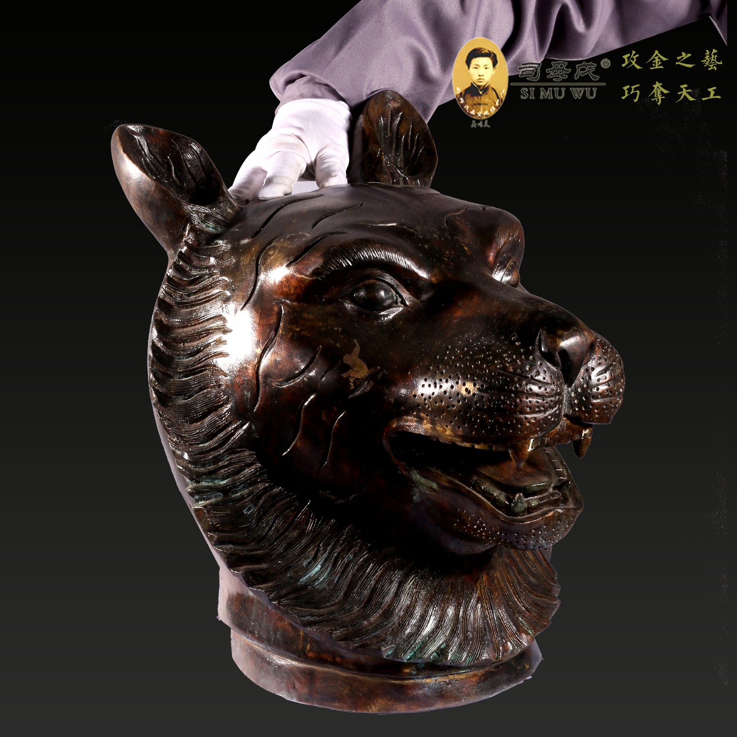 高仿圆明园十二生肖兽首